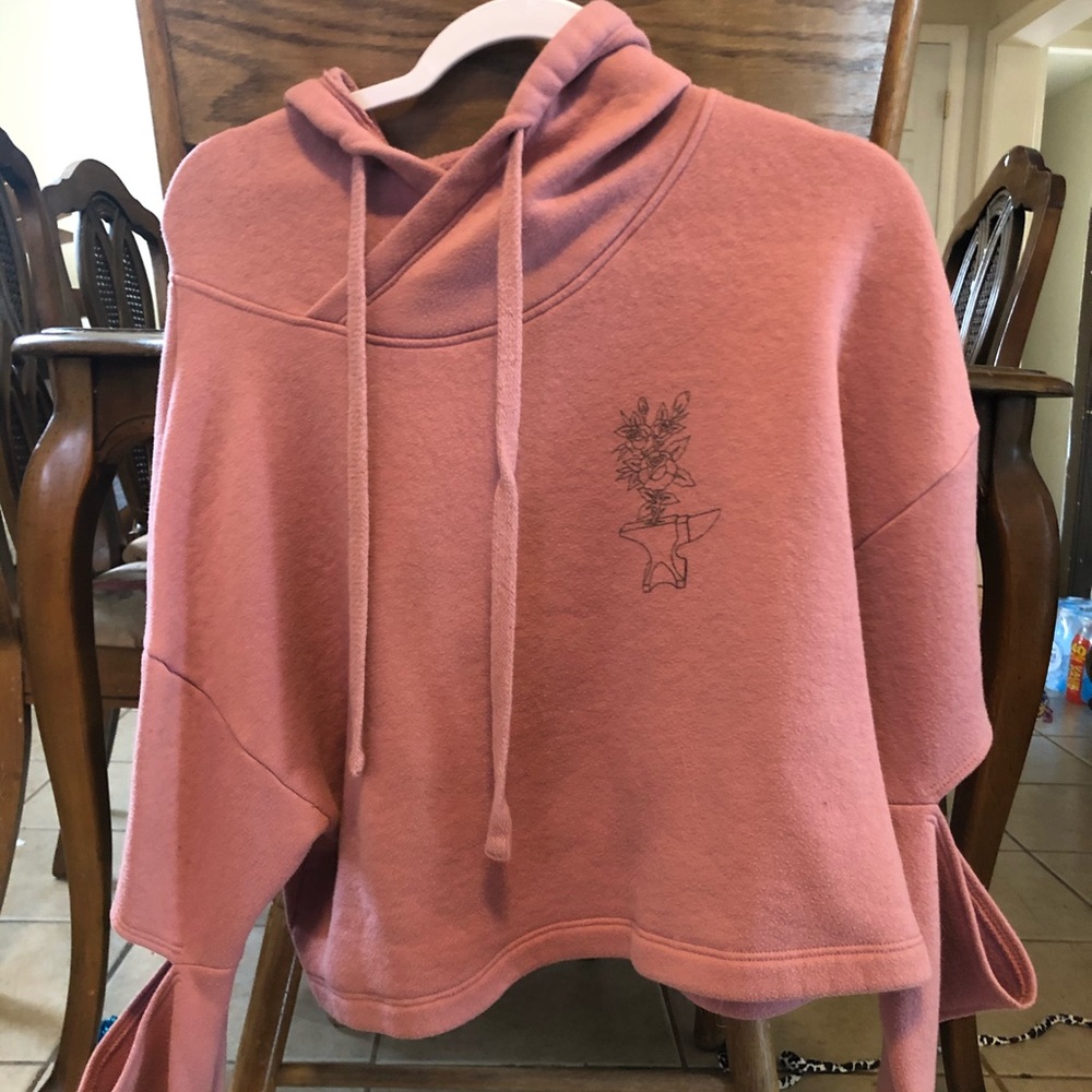 Doughnuts and Deadlifts Cropped Hoodie